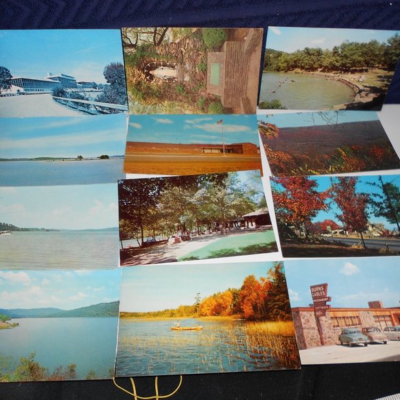 Other - 13 vintage Arkansas Postcards real photos NOS